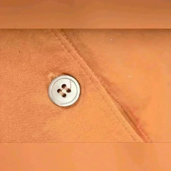 ERMENEGILDO ZEGNA Soft Orange Mercerized  Cotton Polo Shirt 56EU XL Romania - Picture 3 of 13